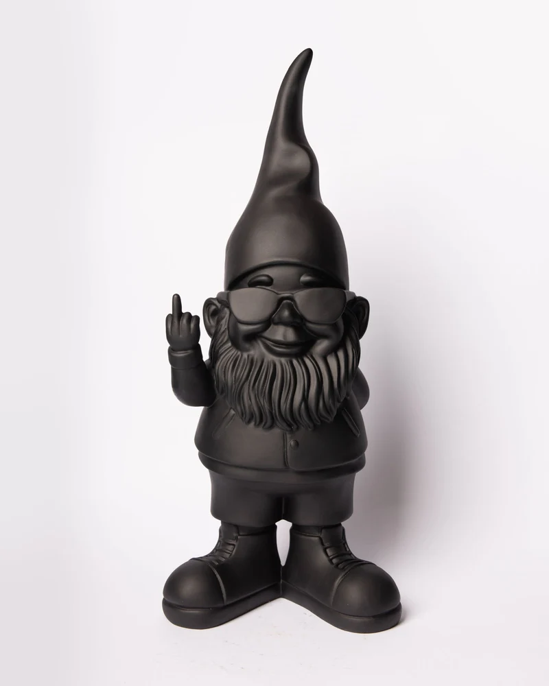 BLOGO Statuetta Bernardo Nero 13,6x29cm