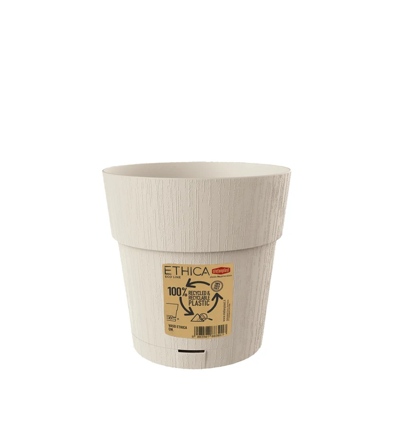 Vaso Ethica 15cm Gesso Beige 68000