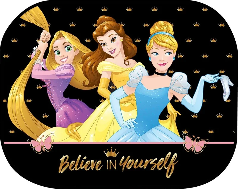 TATAWAY Tendina parasole laterale auto Disney Principesse 44x35 cm Parabrezza