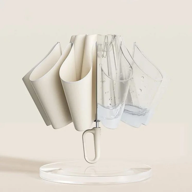 Ultra Windbestendige Paraplu – Automatisch, Reflecterend & Duurzaam Ontwerp