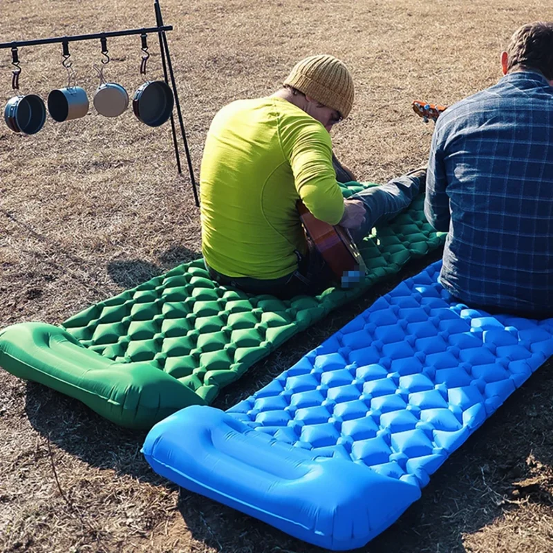 Nook Luchtbed – Comfortabel Camping Luchtbed met Ingebouwde Pomp en Waterbestendig Ontwerp