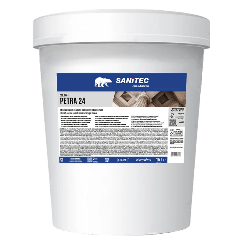 Trattamento protettivo brevettato per pietra Sanitec Petra 24 15 litri DISPONIBILE IN 7 GIORNI LAVORATIVI