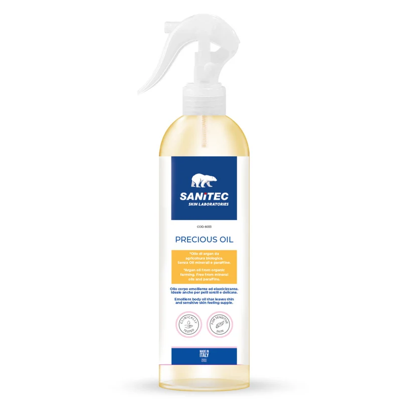 Olio corpo emolliente Sanitec Precious Oil 300 ml DISPONIBILE IN 7 GIORNI LAVORATIVI