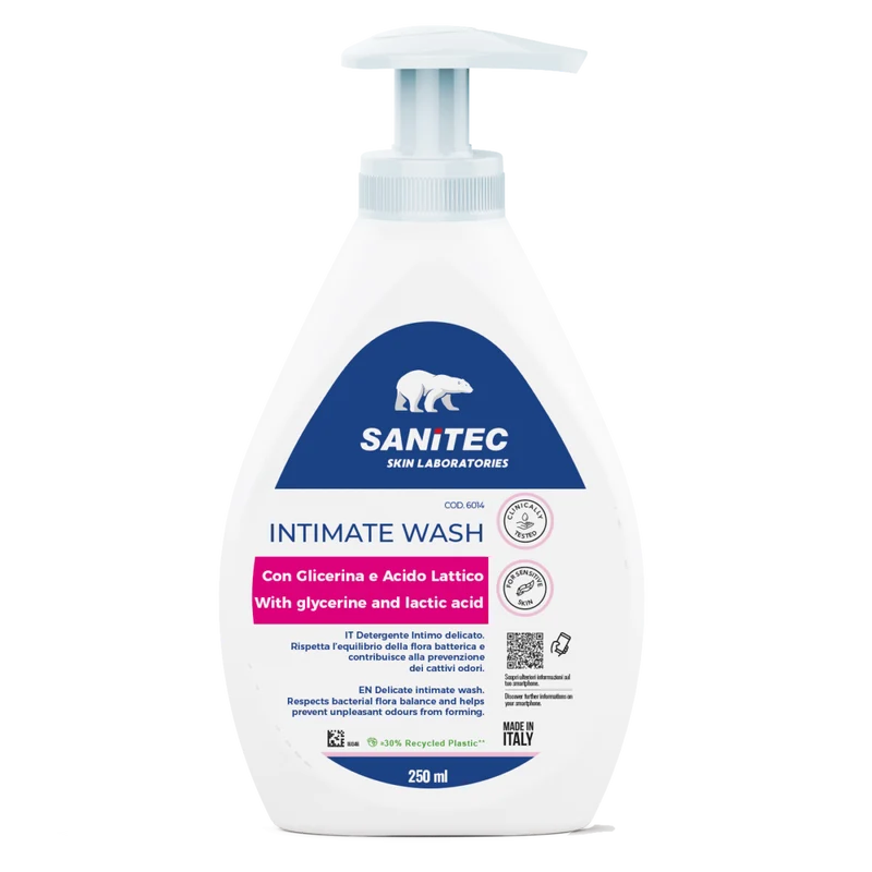 Detergente intimo delicato Sanitec Intimate Wash 250 ml DISPONIBILE IN 7 GIORNI LAVORATIVI