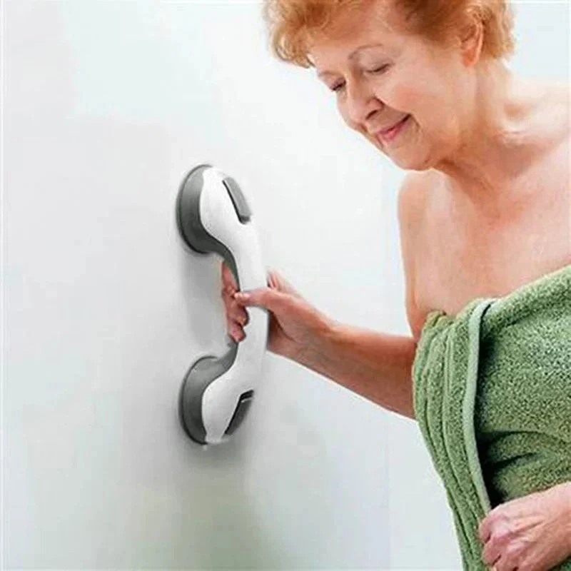 Durable safe wall-mounted bathroom grab bar